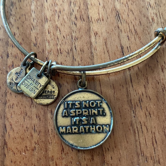 Alex and Ani set of 5 vintage charm bracelets - Picture 8 of 9